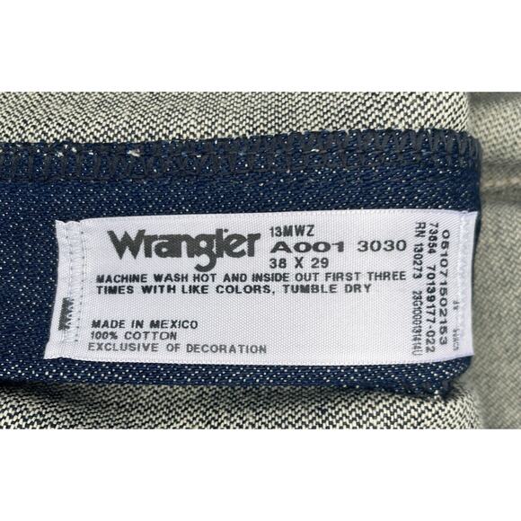 Vintage Y2K Wrangler 13MWZ Pro Rodeo Jeans Men's 38 x 29 Cowboy Cut Heavyweight - Picture 5 of 8
